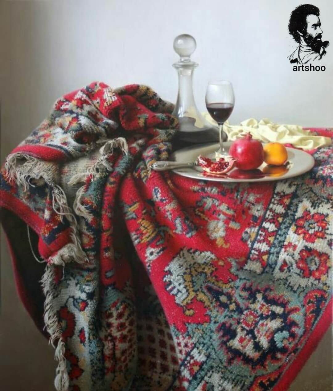 آموزش نقاشی رنگ روغن